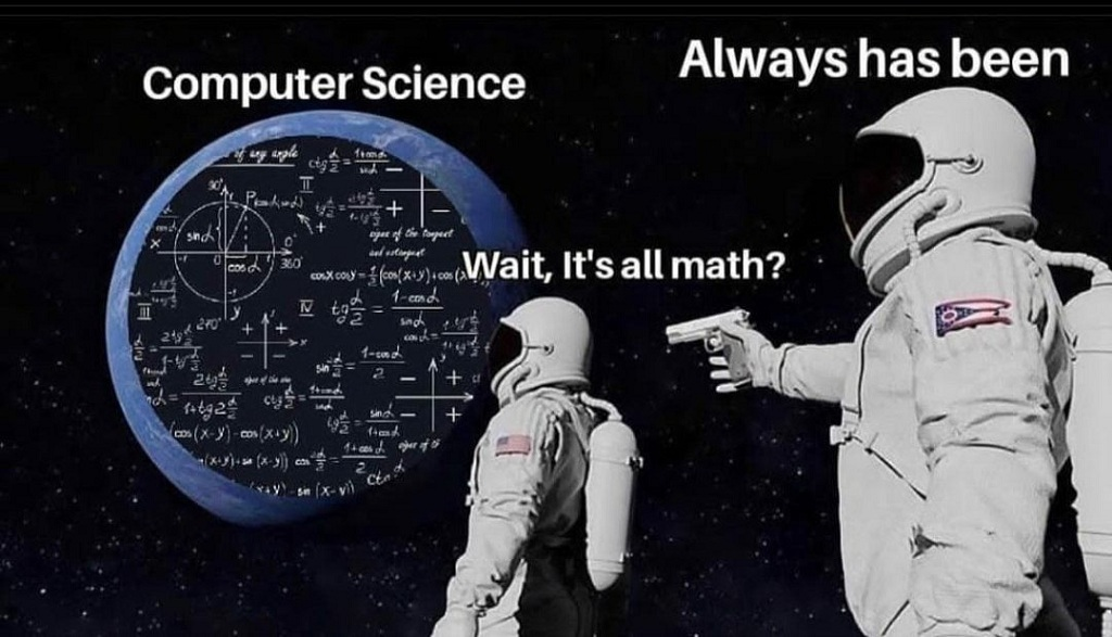 Computer Science has always been about math